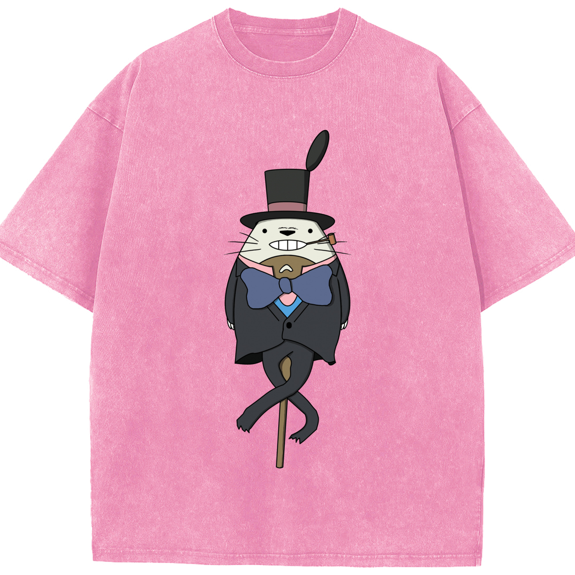 （画像用） となりのトトロ 草壁メイ 草壁サツキ My Neighbor Totoro Satsuki Kusakabe Mei Kusakabe 綿100% ヴィンテージ風 半袖Tシャツ（フロントプリント）